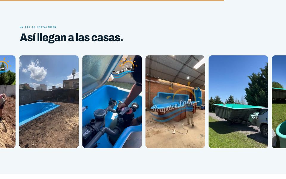 Fotos de piletas instaladas en casas